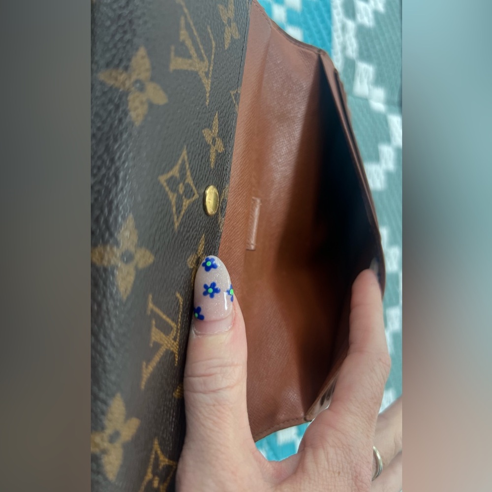Louis Vuitton Brown Monogram Sarah Wallet Full Inclusion - Picture 8 of 9